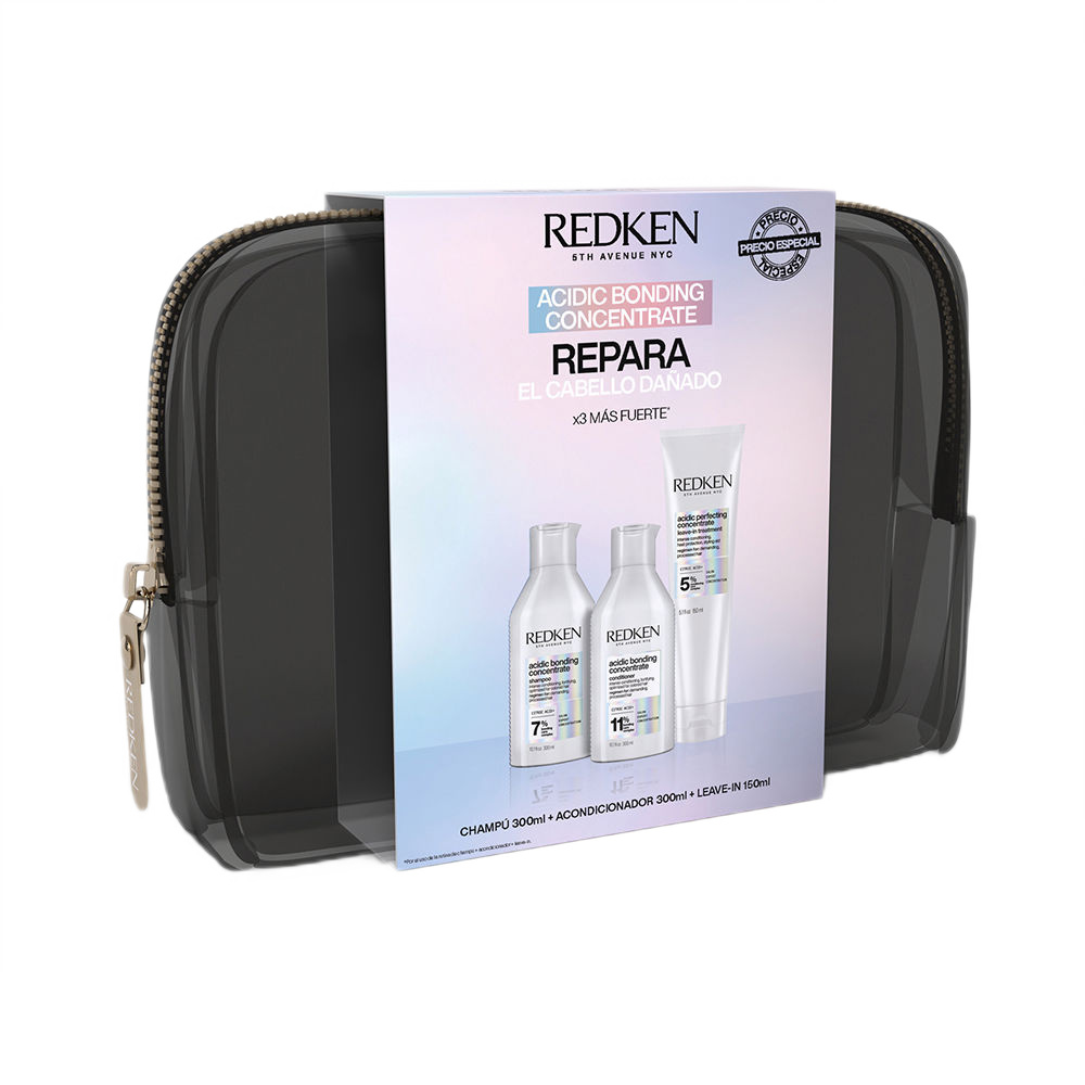56737641736860050 Acidic Bonding Concentrate zestaw szampon do włosów 300ml + odżywka do włosów 300ml + kuracja bez spłukiwania 150ml - obrazek 1