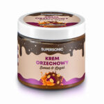 Krem orzechowy o smaku czekolady i karmelu z kawałkami orzechów 160g