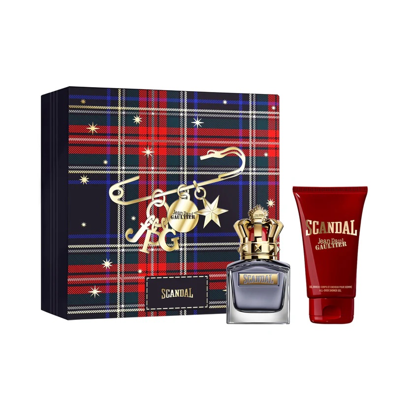 56790431778423556 Scandal Pour Homme zestaw woda toaletowa spray 50ml + żel pod prysznic 75ml - obrazek 1