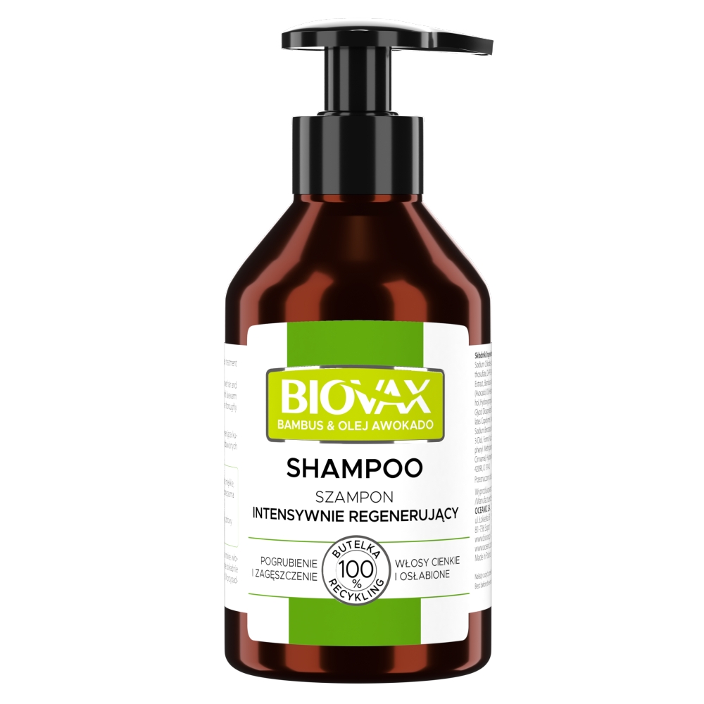 56850661708065881 Bambus & Olej Avocado szampon do włosów cienkich i osłabionych 200ml - obrazek 1
