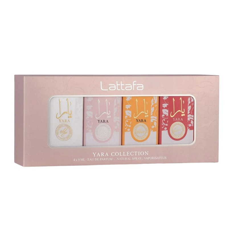 56862451763481800 Yara Collection zestaw miniaturowych wód perfumowanych 4x5ml - obrazek 1