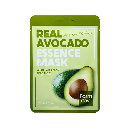 56893891604992534 Real Avocado Essence Mask przeciwstarzeniowa maseczka w płachcie z ekstraktem z awokado 23ml - obrazek 1