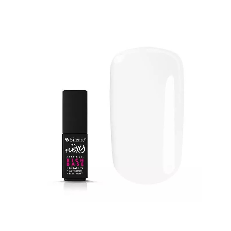 5689821643176841 Flexy Hybrid Gel Keratin & Vitamins Rich Base bezbarwna baza pod lakier hybrydowy 4.5g - obrazek 1