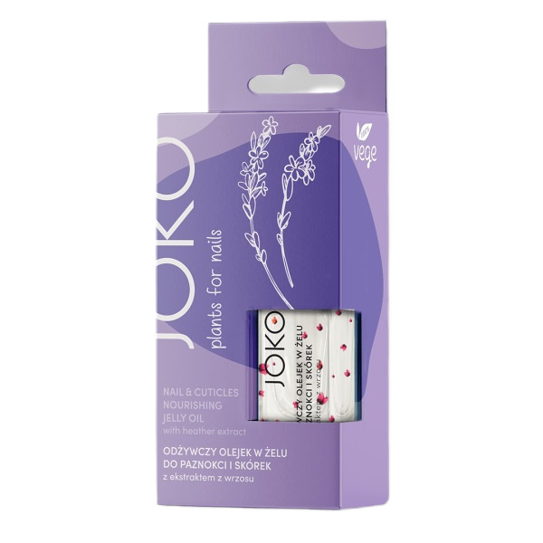 56917171707823441 Plants for Nails odżywczy olejek w żelu do paznokci i skórek z ekstraktem z wrzosu 11ml - obrazek 1
