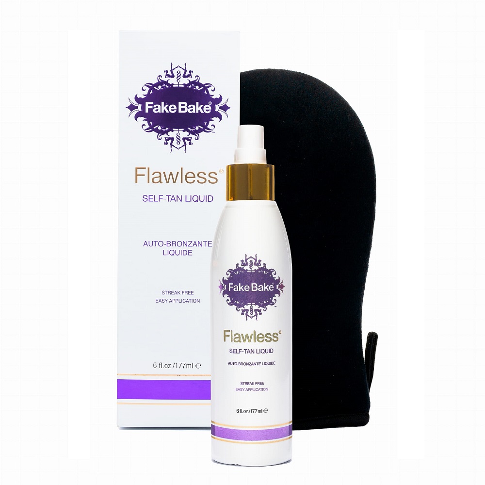 56921381678136831 Flawless Self-Tan Liquid samoopalacz w płynie 177ml + rękawica - obrazek 1