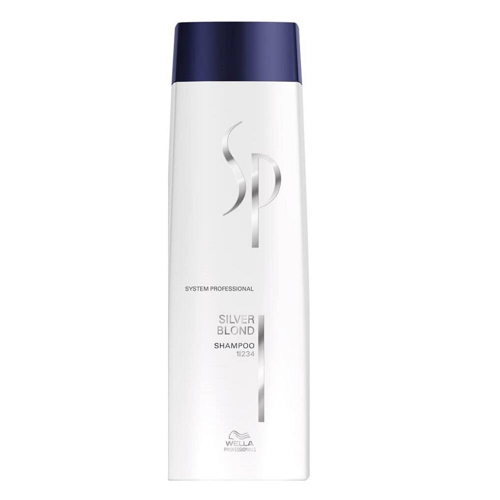56923871650448428 SP Silver Blond Shampoo szampon do chłodnych odcieni blond 250ml - obrazek 1