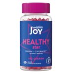 Joy Healthy Star energia i odporność suplement diety 60 żelek o smaku malinowym