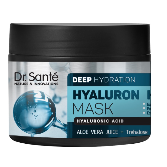 57063441678705606 Hyaluron Hair Mask nawilżająca maska do włosów z kwasem hialuronowym 300ml - obrazek 1