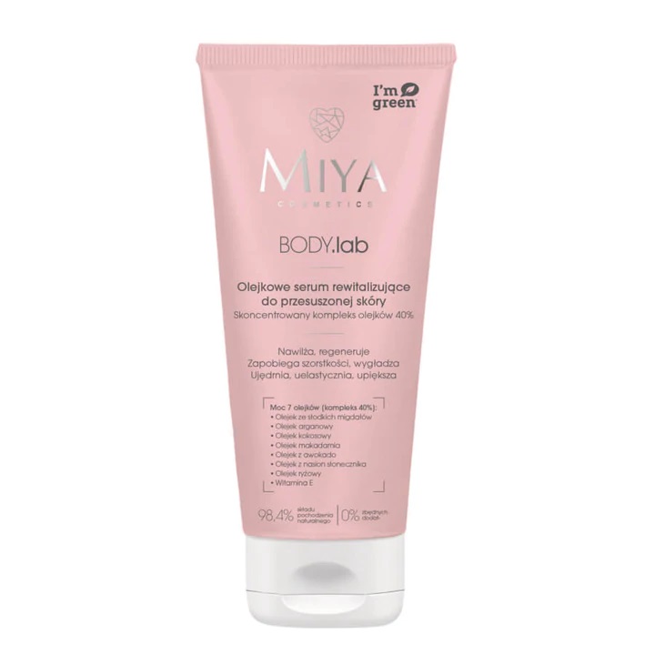 57078081646810255 BODY.lab olejkowe serum rewitalizujące do przesuszonej skóry z kompleksem olejków 4% 200ml - obrazek 1