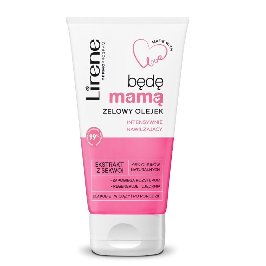 57185691651148855 Będę Mamą żelowy olejek intensywnie nawilżający 150ml - obrazek 1