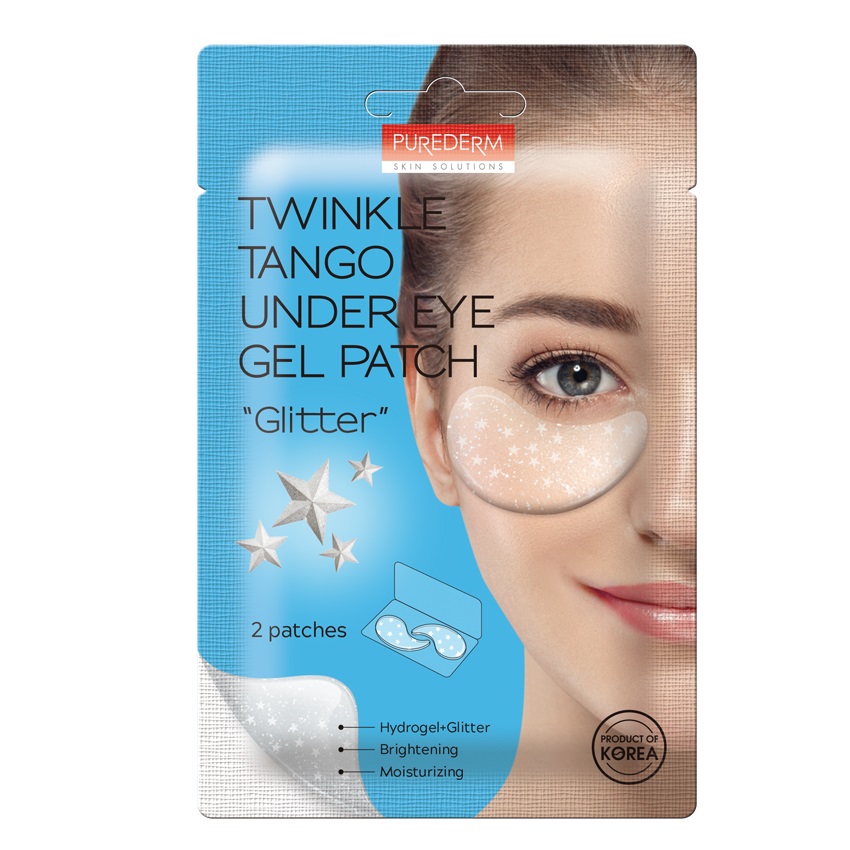 57199361681374606 Twinkle Tango Under Eye Gel Patch przeciwzmarszczkowe płatki pod oczy z brokatem 2szt - obrazek 1