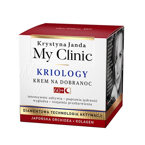 57234241660735605 My Clinic Kriology krem na dobranoc 60+ Japońska Orchidea & Kolagen 50ml - obrazek 1