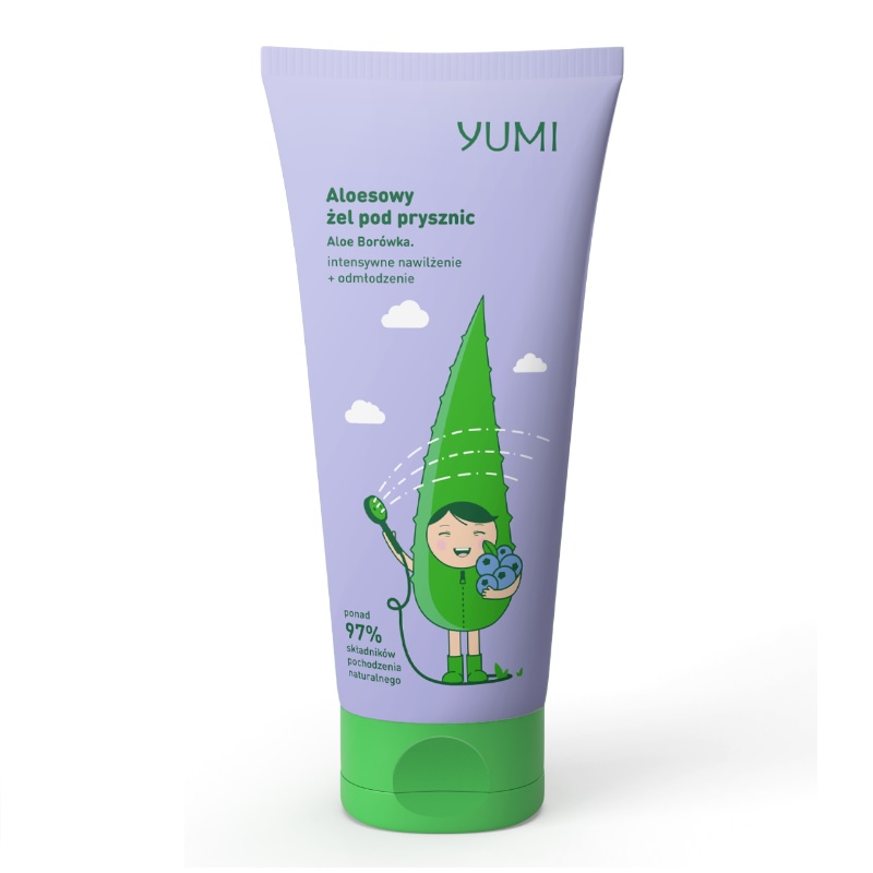 5723891681719963 Aloe Borówka aloesowy żel pod prysznic 200ml - obrazek 1