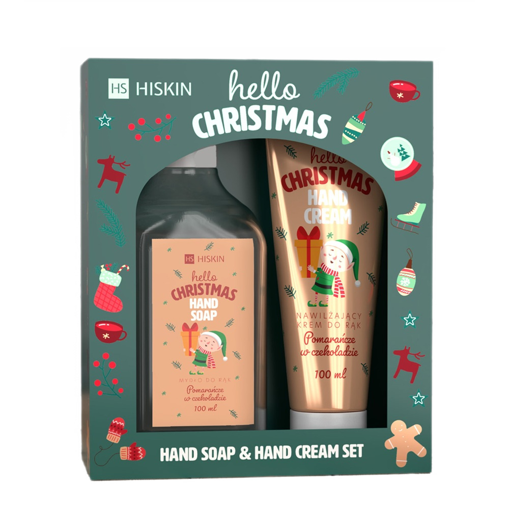 57280201763727117 Hello Christmas Słodka Czekolada zestaw krem do rąk 60ml + mydło do rąk 200ml - obrazek 1