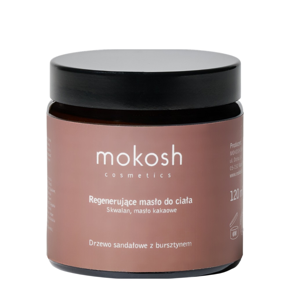 57315521754973609 Regenerujące masło do ciała Drzewo sandałowe z bursztynem 120ml - obrazek 1