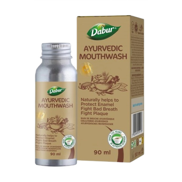 57348391753251472 Ayurvedic Mouthwash ajurwedyjski płyn do płukania ust 90ml - obrazek 1