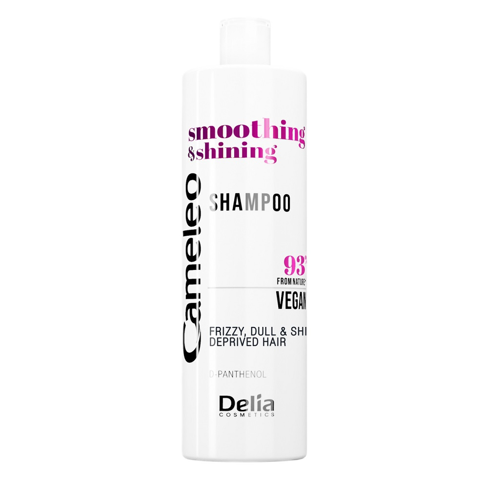 57359691713947892 Vegan wegański szampon wygładzający i nabłyszczający z pantenolem 400ml - obrazek 1