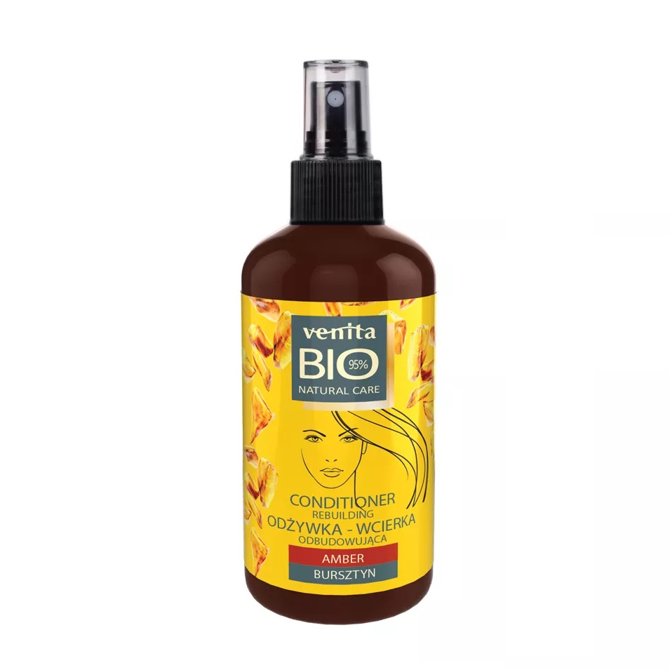 57367561659008889 Bio Bursztyn odbudowująca odżywka-wcierka do włosów i skóry głowy z ekstraktem z bursztynu 100ml - obrazek 1