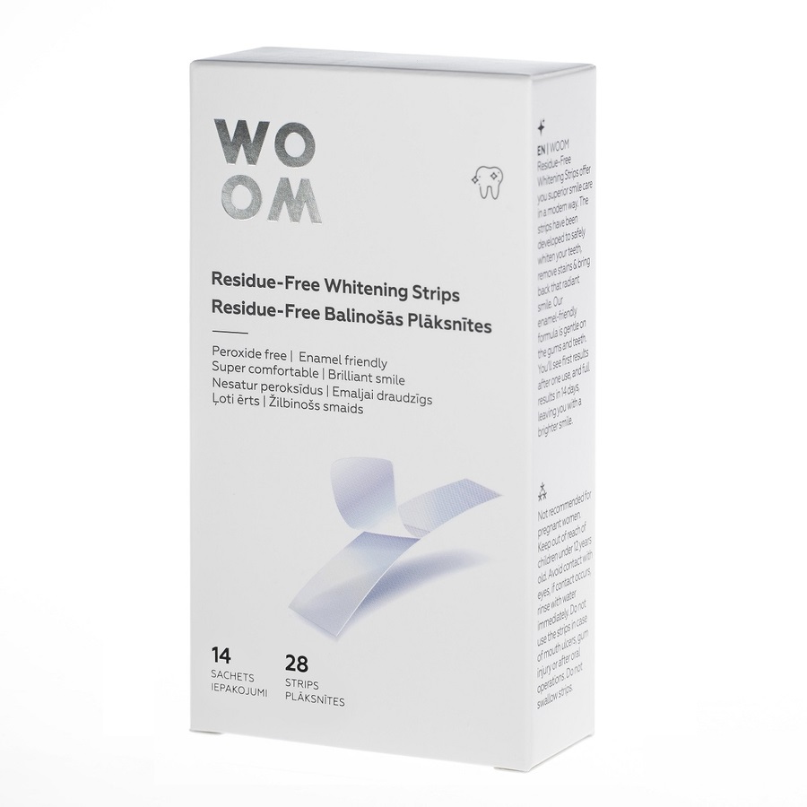 57372071750650721 Residue-Free Whitening Strips paski wybielające do zębów 28szt. - obrazek 1