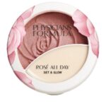 Rose All Day Set & Glow puder rozświetlający Brightening Rose 10.3g