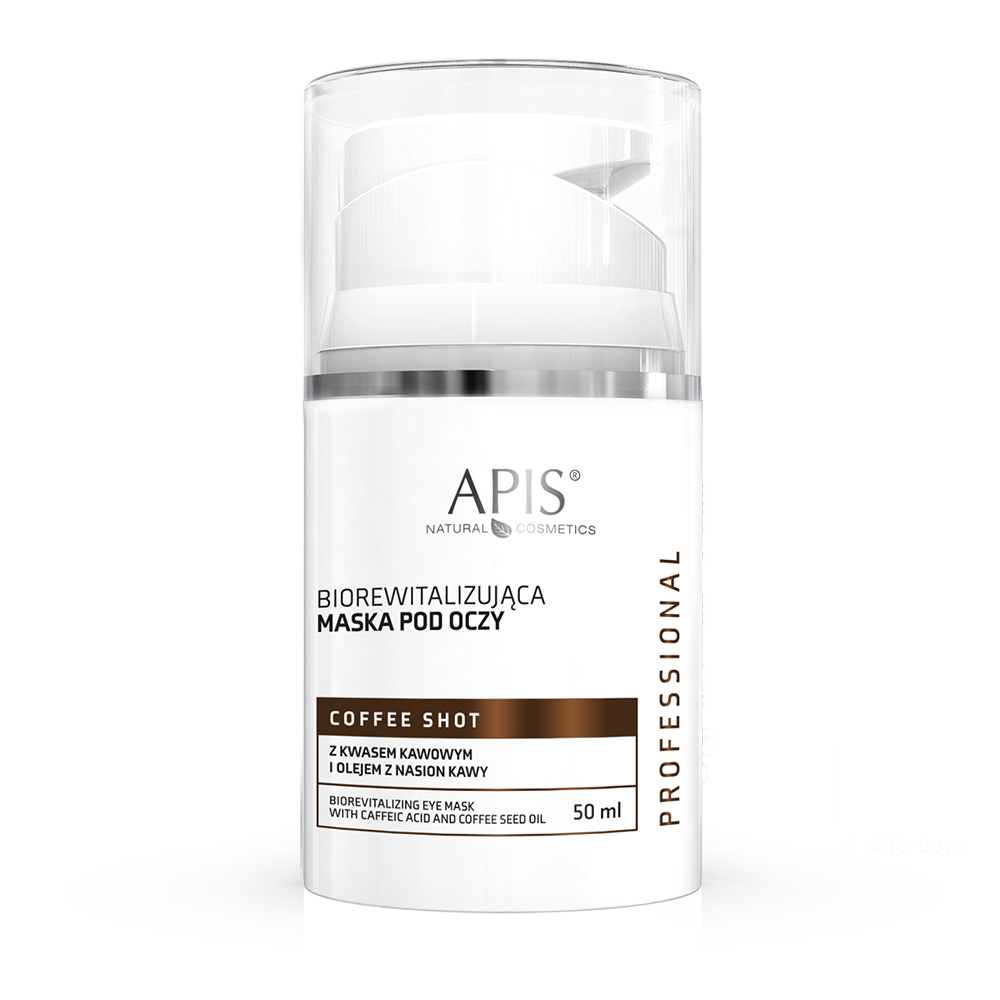 5739631675430819 Coffee Shot biorewitalizująca maska pod oczy z kwasem kawowym i olejem z nasion kawy 50ml - obrazek 1