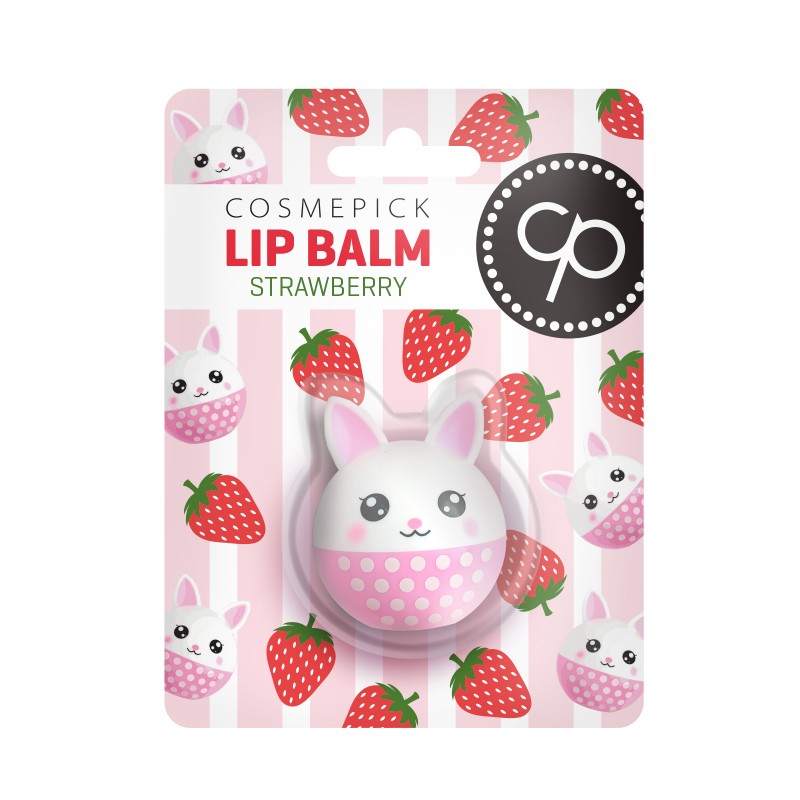 5741901752821732 Lip Balm Strawberry Bunny balsam do ust 6g - obrazek 1