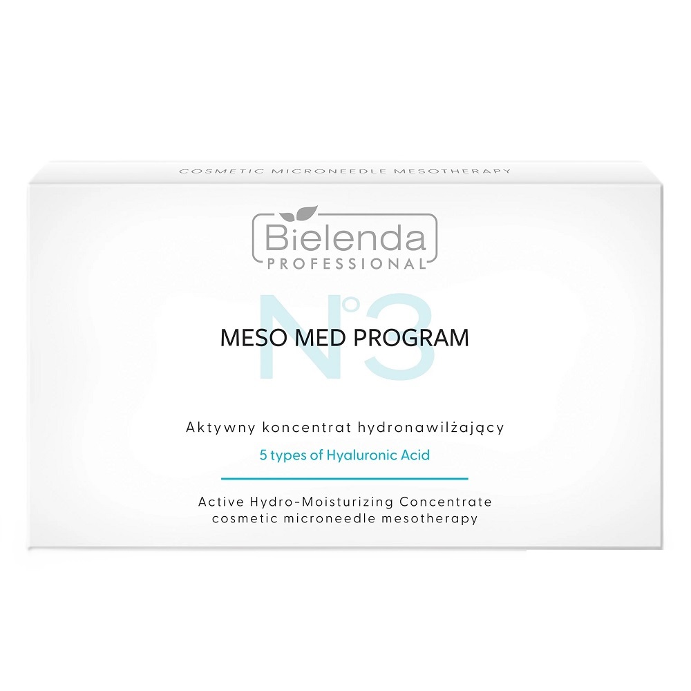 57469151741773143 Meso Med Program aktywny koncentrat hydronawilżający z 5 formami kwasu hialuronowego 10x3ml - obrazek 1