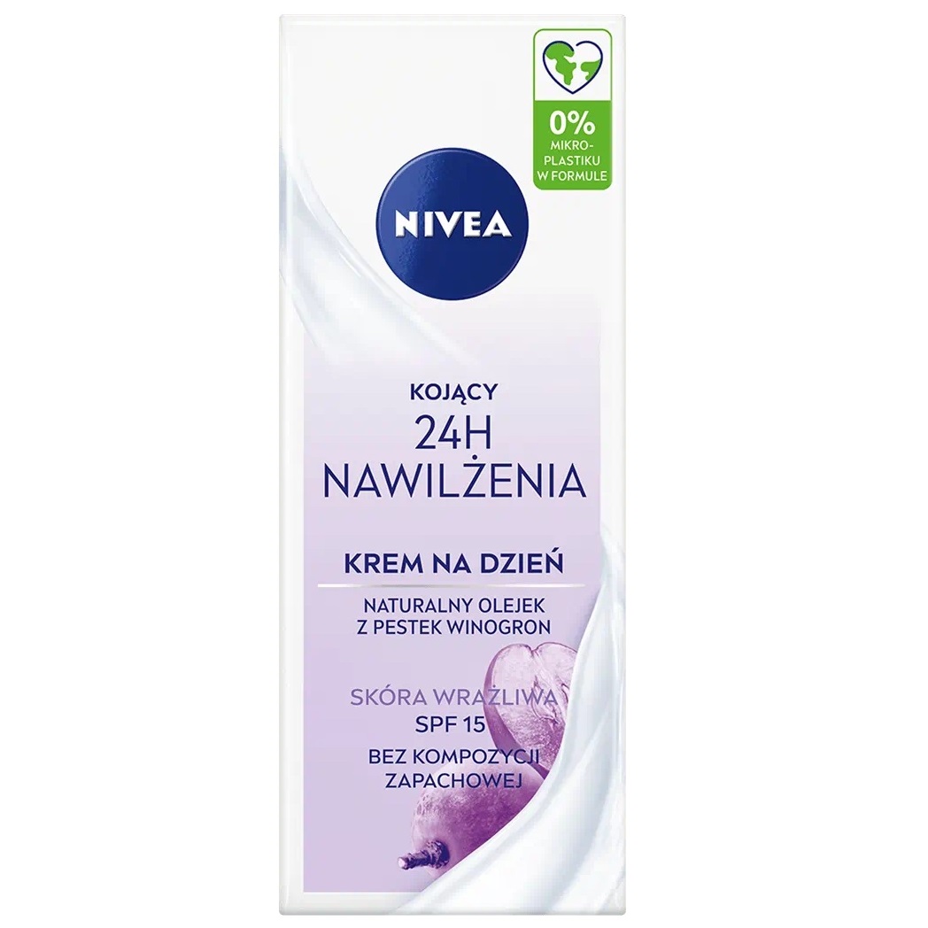 57569391751268465 24H Nawilżenia kojący krem na dzień SPF15 50ml - obrazek 1