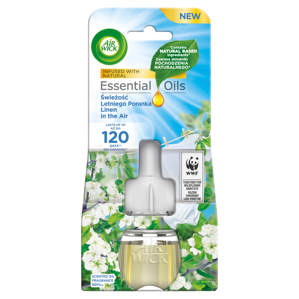 57627721677077351 Essential Oils wkład do elektrycznego odświeżacza Świeżość Letniego Poranka 19ml - obrazek 1