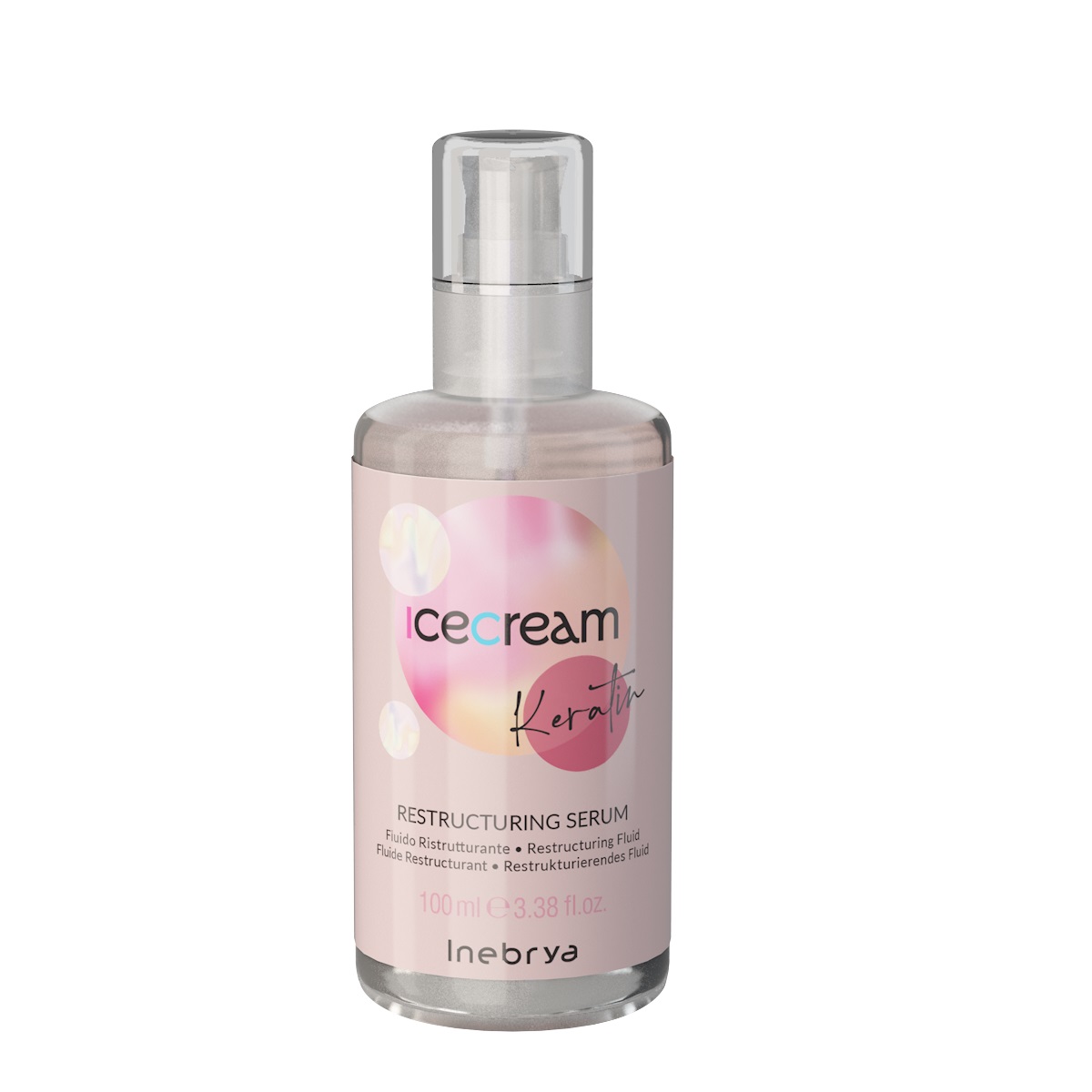 57697351675230755 Ice Cream Keratin keratynowy fluid restrukturyzujący do włosów 100ml - obrazek 1