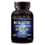 Kolagen morski + hialuron + witamina C 500 mg suplement diety 90 tabletek