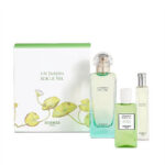 Un Jardin Sur Le Nil zestaw woda toaletowa spray 100ml + woda toaletowa spray 15ml + żel pod prysznic 40ml