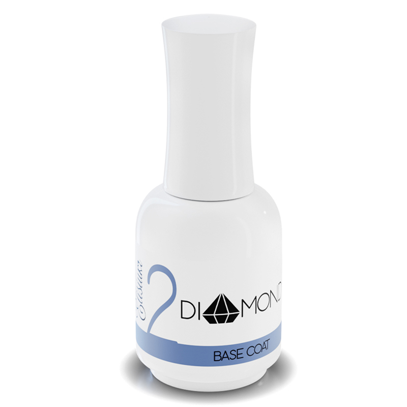 57843091773251136 Diamond Liquid baza do manicure tytanowego 2 Base Coat 15ml - obrazek 1