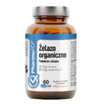 Żelazo organiczne 20mg suplement diety 60 kapsułek