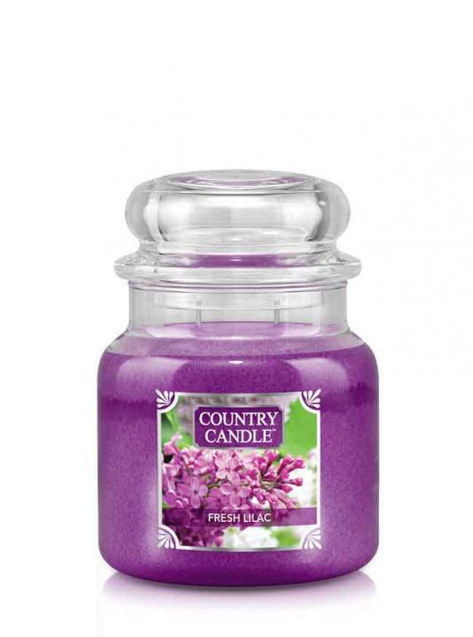 57915501642660575 Średnia świeca zapachowa z dwoma knotami Fresh Lilac 453g - obrazek 1