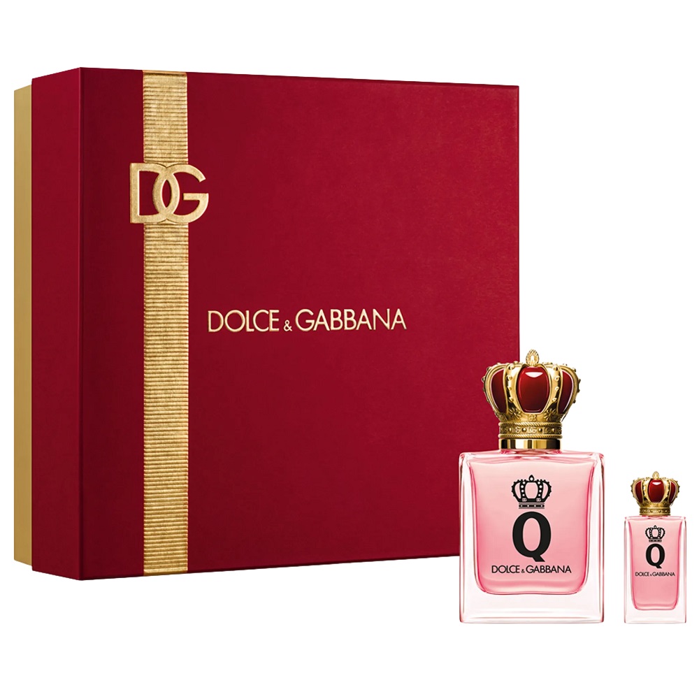 57950501757662658 Q by Dolce & Gabbana zestaw woda perfumowana spray 50ml + miniatura wody perfumowanej 5ml - obrazek 1