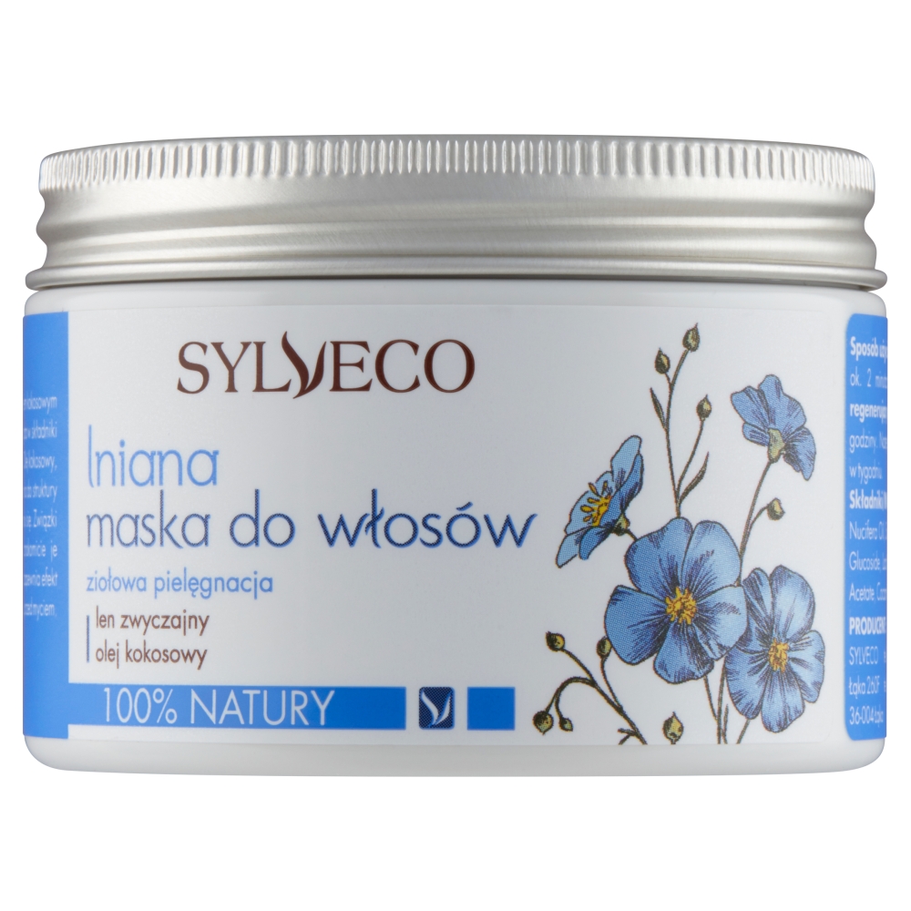 57976631651759646 Lniana maska do włosów 150ml - obrazek 1
