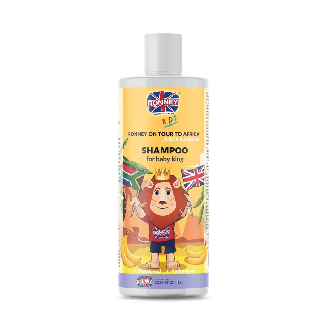 5798131648552585 Kids On Tour To Africa Shampoo szampon do włosów dla dzieci Soczysty Banan 300ml - obrazek 1