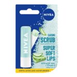 Caring Scrub pielęgnujący peeling do ust w sztyfcie Aloes 4.8g