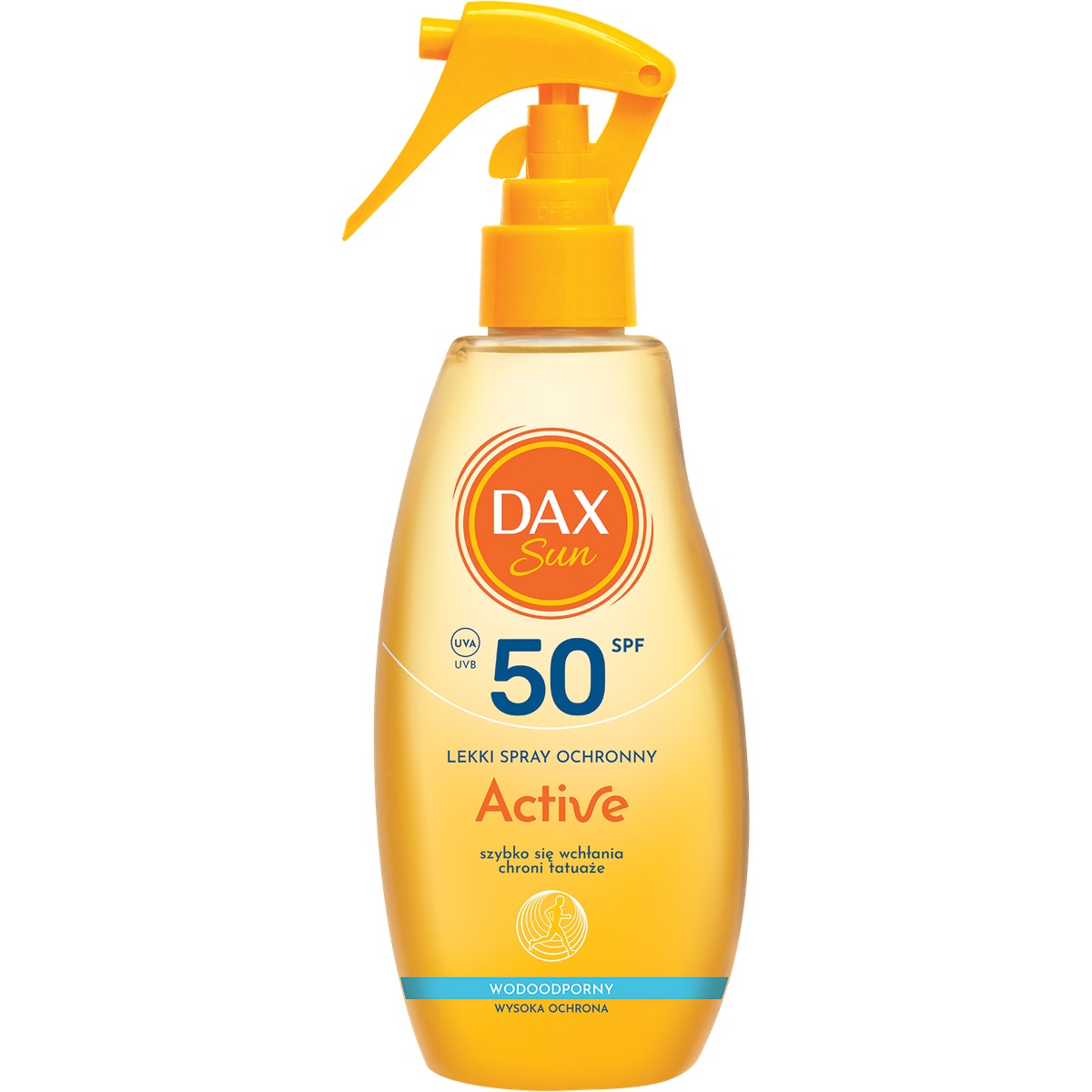 5801461749758600 Lekki spray ochronny Active SPF50 200ml - obrazek 1