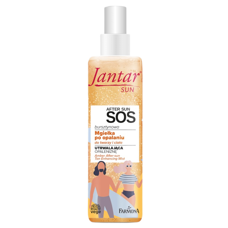 58030891715056004 Jantar Sun bursztynowa mgiełka po opalaniu utrwalająca opaleniznę 200ml - obrazek 1