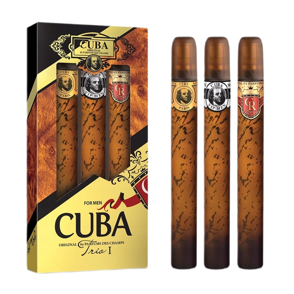 58092721724234057 Cuba Trio I zestaw Vip woda toaletowa spray 35ml + Royal woda toaletowa spray 35ml + Gold woda toaletowa spray 35ml - obrazek 1