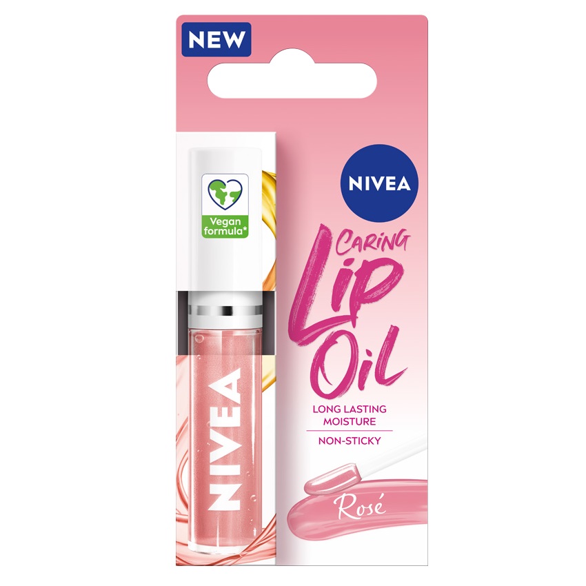 58137391658407744 Caring Lip Oil pielęgnujący olejek do ust Rose 5.5ml - obrazek 1