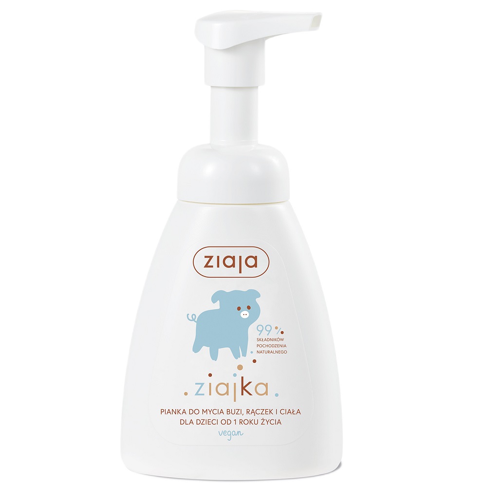 58170671729164211 Ziajka pianka do mycia buzi rączek i ciała 250ml - obrazek 1
