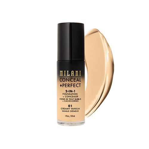 5826011604994997 Conceal + Perfect 2-in-1 Foundation + Concealer kryjący podkład do twarzy 01 Creamy Vanilla 30ml - obrazek 1
