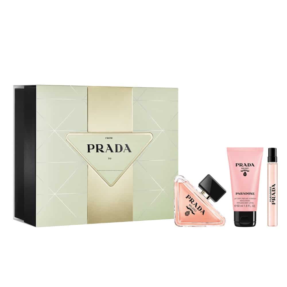 58277631706679244 Paradoxe zestaw woda perfumowana spray 90ml + woda perfumowana spray 10ml + balsam do ciała 50ml - obrazek 1