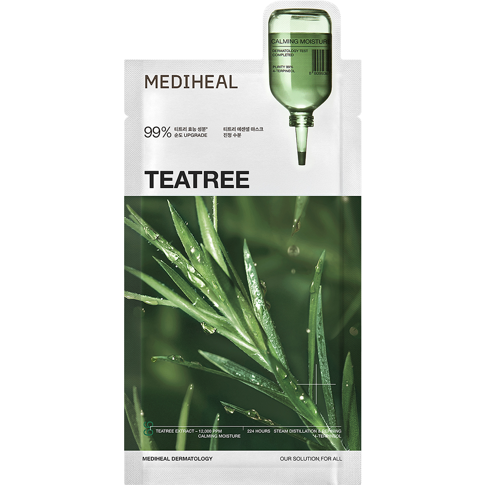 58336411761305425 Teatree Essential Mask kojąco-nawilżająca maska w płachcie z olejkiem z drzewa herbacianego 24ml - obrazek 1