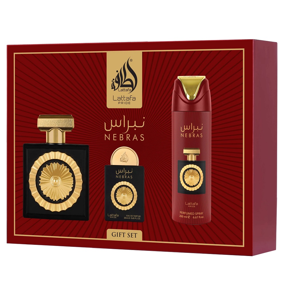 58372931761476803 Nebras zestaw woda perfumowana spray 100ml + woda perfumowana spray 20ml + dezodorant spray 200ml - obrazek 1