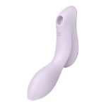 Curvy Trinity 2 stymulator łechtaczki z wibracjami Violet
