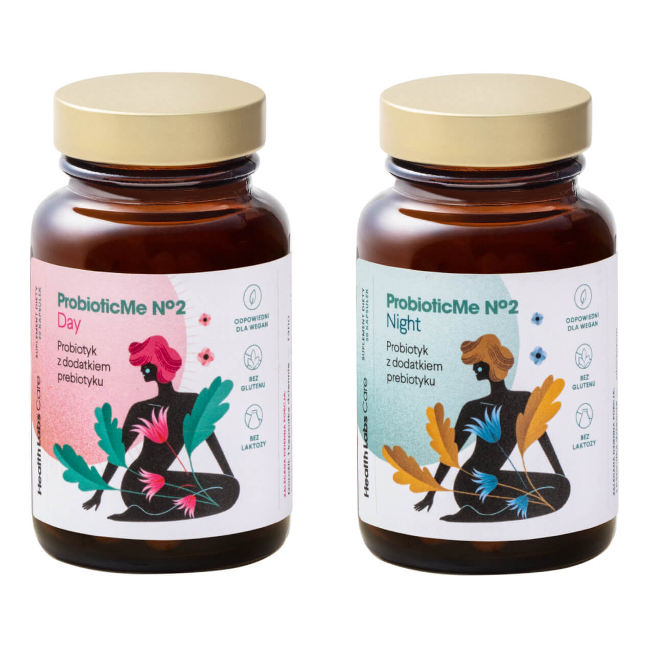 58402651678699452 ProbioticMe No.2 Day+Night probiotyk w formule dwuskładnikowej suplement diety 60 kapsułek - obrazek 1